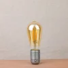 Ampoule ambrée 7,2 W LED forme Edison dimmable