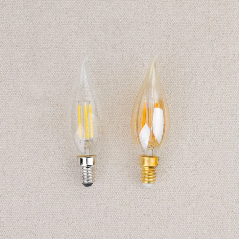 Ampoule LED forme flamme E14