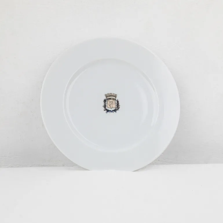 Assiette à dessert blanche Maison Empereur Ø20 cm