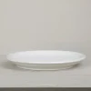 Assiette à dessert en grès naturel