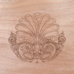 Assise de chaise gravée à découper