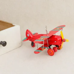 Avion biplan mécanique