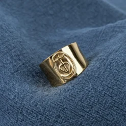 Bague Croix de Camargue en vermeil
