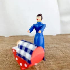 Balancier maman et berceau