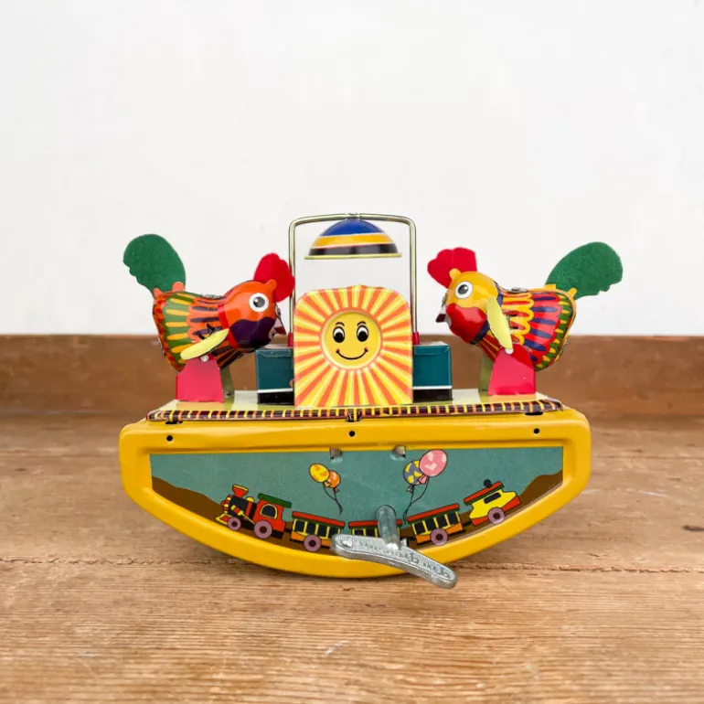 Bascule avec poules mécanique