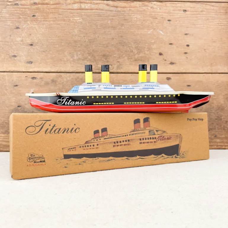 Bateau TITANIC pop-pop