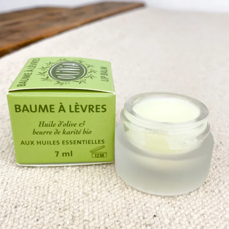 Baume à lèvres huile d'olive & karité