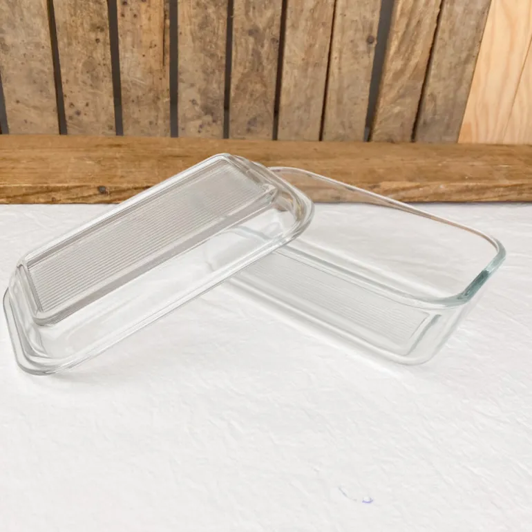 Beurrier en verre