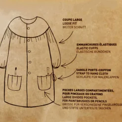 Blouse de peintre pour adulte
