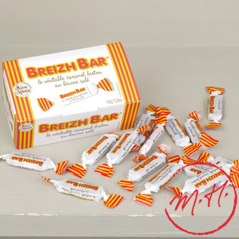 Boîte de caramels au beurre salé Breizh 150g