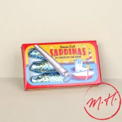 Boîte de Sardines en chocolat au lait
