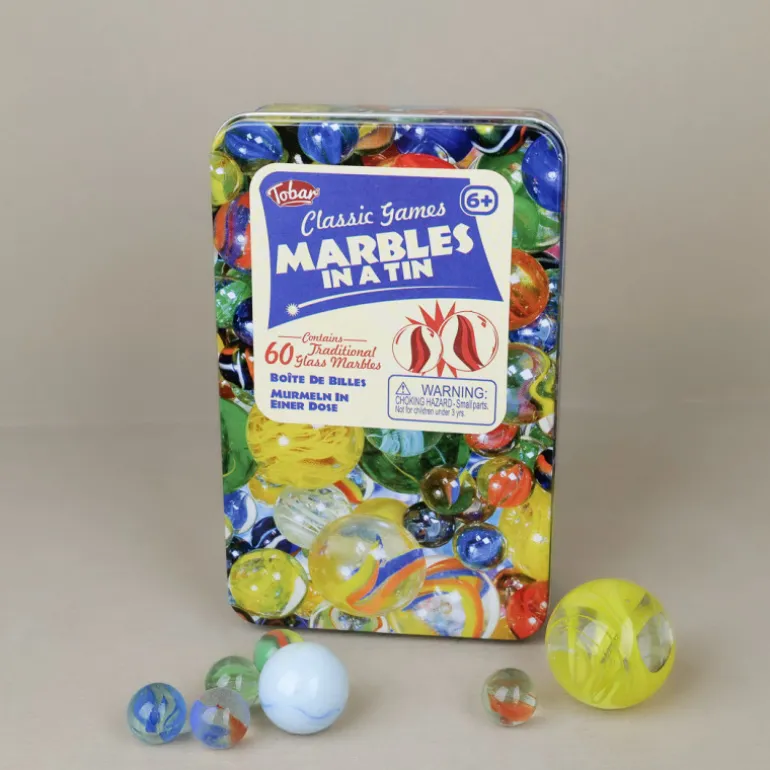 Boîte métallique 60 billes