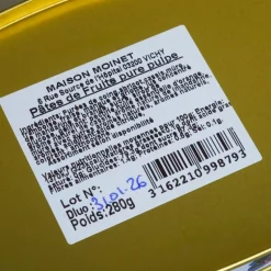 Boîte pâtes de fruits pure pulpe 280g