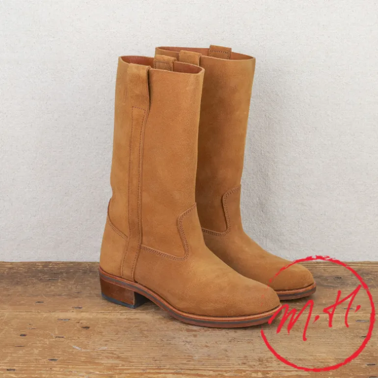 Bottes Camarguaises en daim