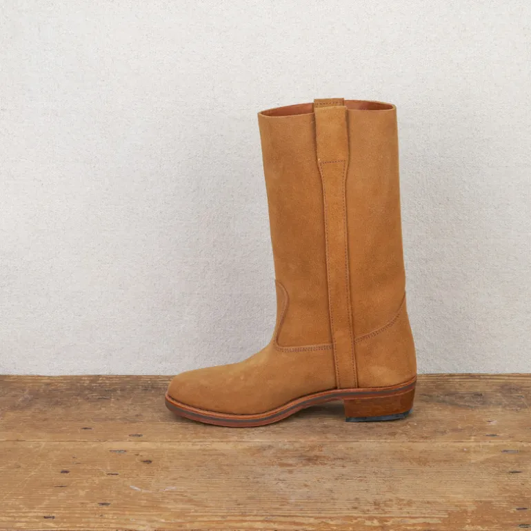 Bottes Camarguaises en daim