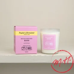 Bougie d'Arménie à la rose