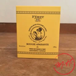 Bougie végétale rose poudrée et miel