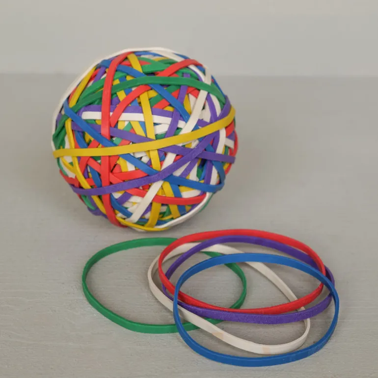 Boule de 270 élastiques