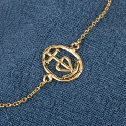 Bracelet Croix de Camargue vermeil