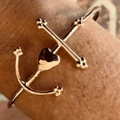 Bracelet jonc croix de Camargue