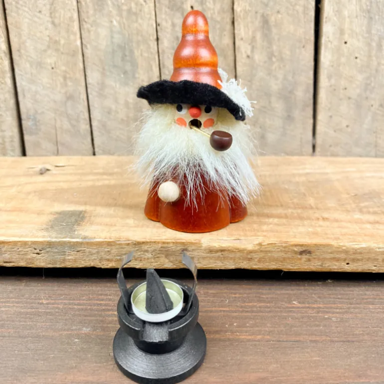 Brûle encens gnome à pipe