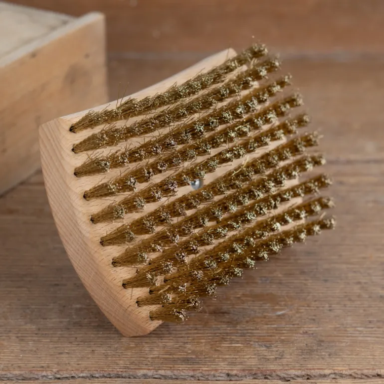 Brosse pour grill en fil de laiton