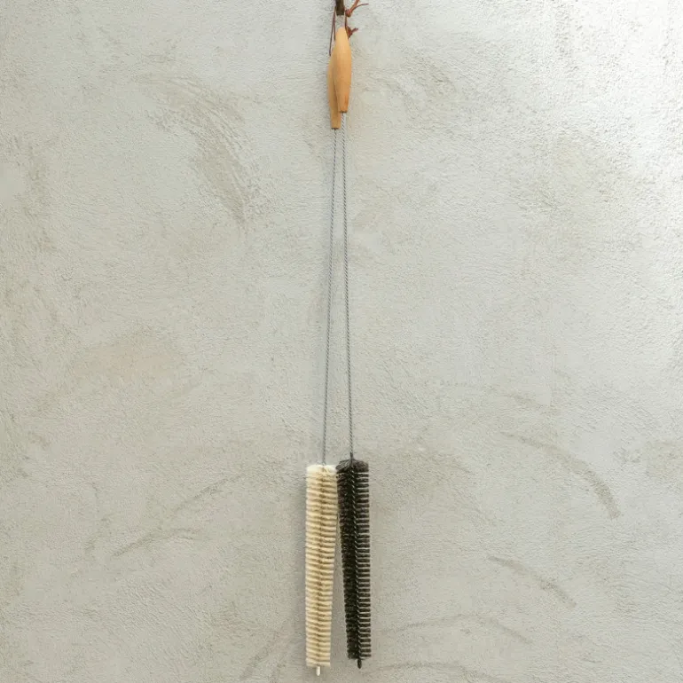 Brosse à radiateur poils de chèvre