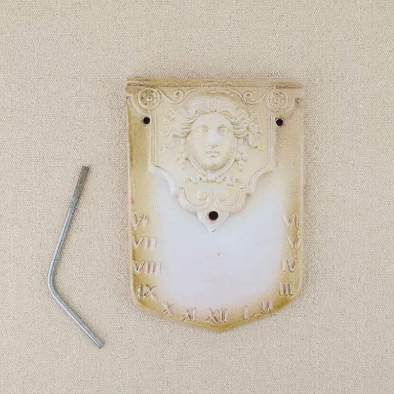Cadran solaire écusson émaillée