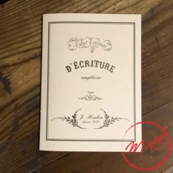 Cahier d'écriture