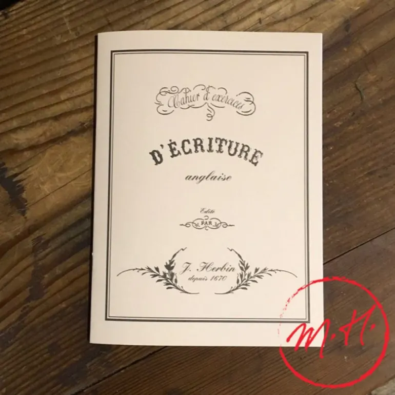 Cahier d'écriture