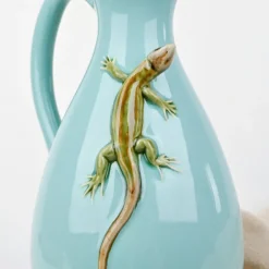 Carafe lézard Bordallo Pinheiro
