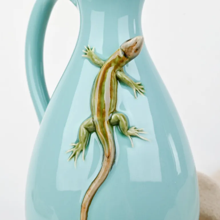 Carafe lézard Bordallo Pinheiro
