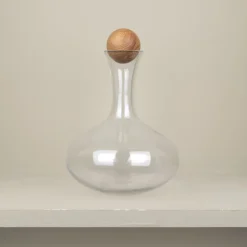 Carafe à vin en verre soufflé