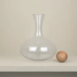 Carafe à vin en verre soufflé