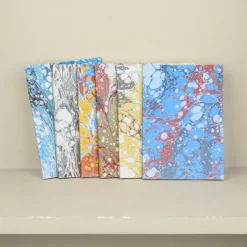 Carnet A5 en papier marbré