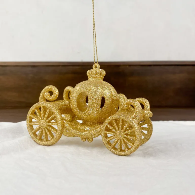 Carrosse citrouille à suspendre