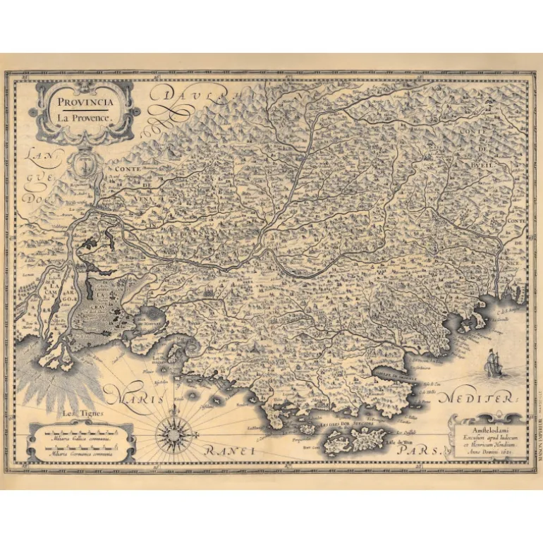 Carte de Provence 1621