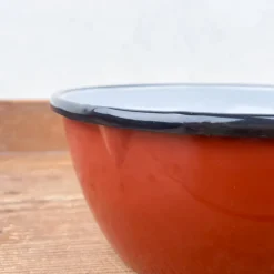 Casserole conique émail brun