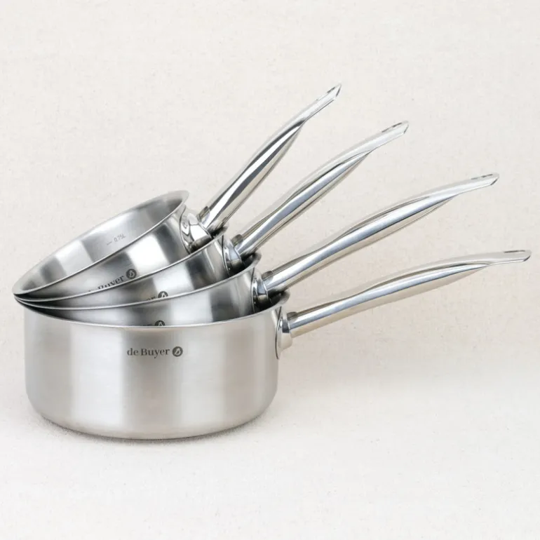 Casserole inox brossé Prim'Appety De Buyer
