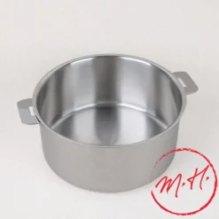 Casserole inox mutine amovible