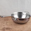 Casserole évasée bombée inox M’COOK Mauviel