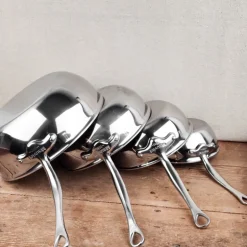 Casserole évasée bombée inox M’COOK Mauviel