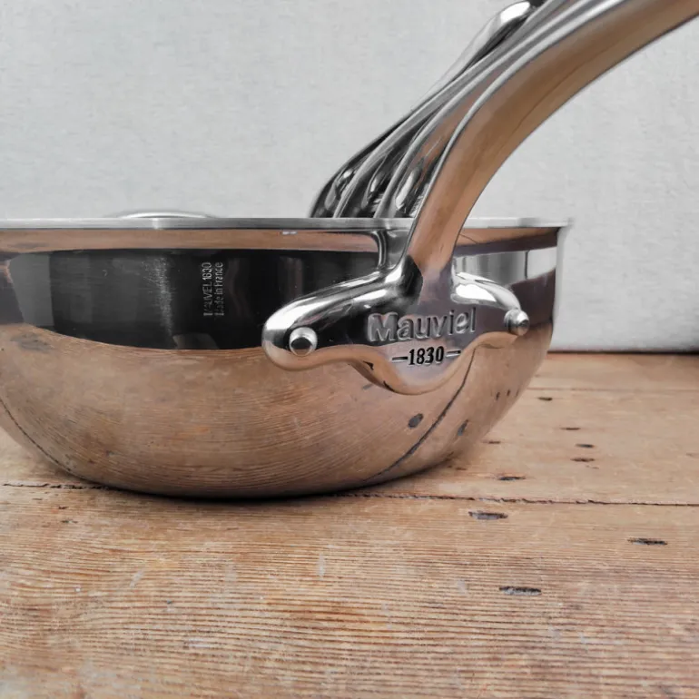 Casserole évasée bombée inox M’COOK Mauviel