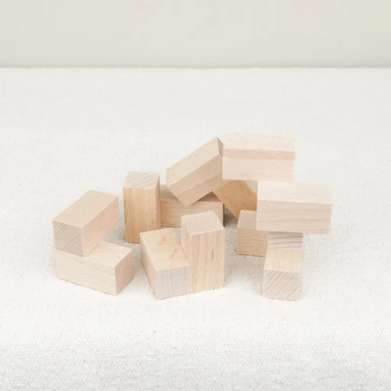 Casse tête cube en bois