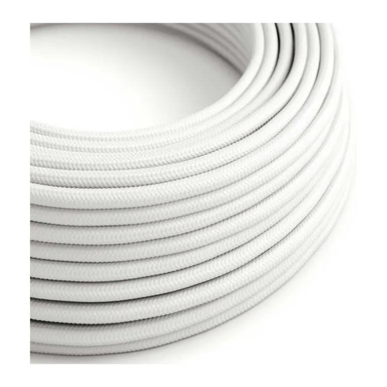 Câble luminaire rond Blanc