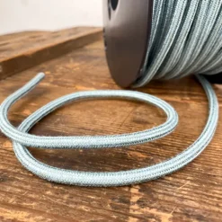 Câble luminaire rond bleu clair