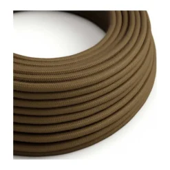 Câble luminaire rond Marron Espresso