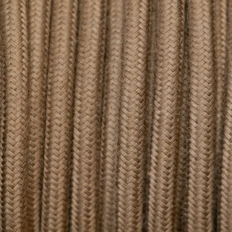 Câble luminaire rond Marron Espresso