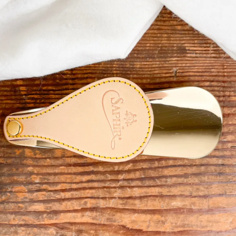 Chausse-pied de voyage en laiton Saphir Médaille d'Or