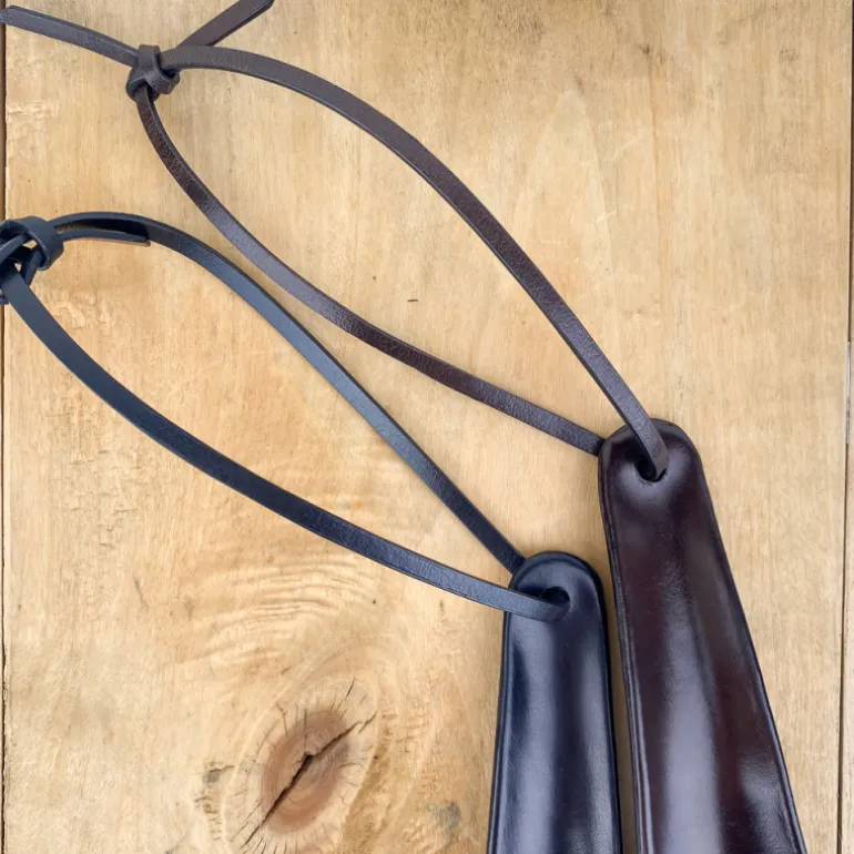 Chausse-pied en cuir 16cm